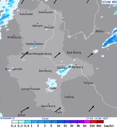 Radar vr, 27-09, 19:00 MEZT