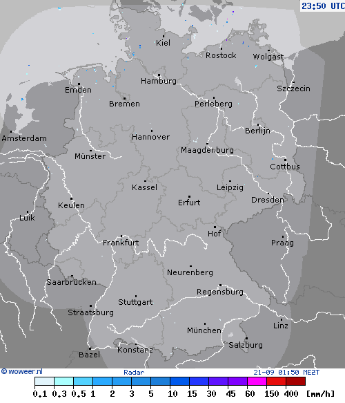 Radar za, 21-09, 01:50 MEZT