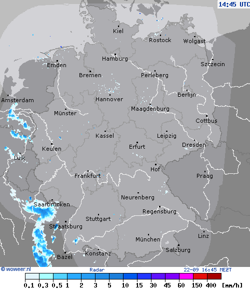 Radar zo, 22-09, 16:45 MEZT