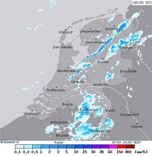 Radar wo, 25-09, 10:05 MEZT