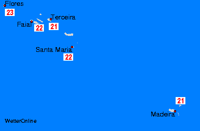 Azoren/Madeira: za, 08-06