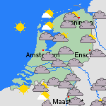 Actueel weer Nederland